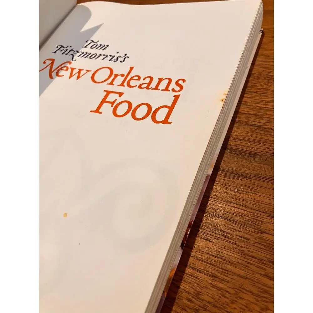 New Orleans Cookbook Lot of (2) Kevin Belton TOM‎ FITZMORRIS